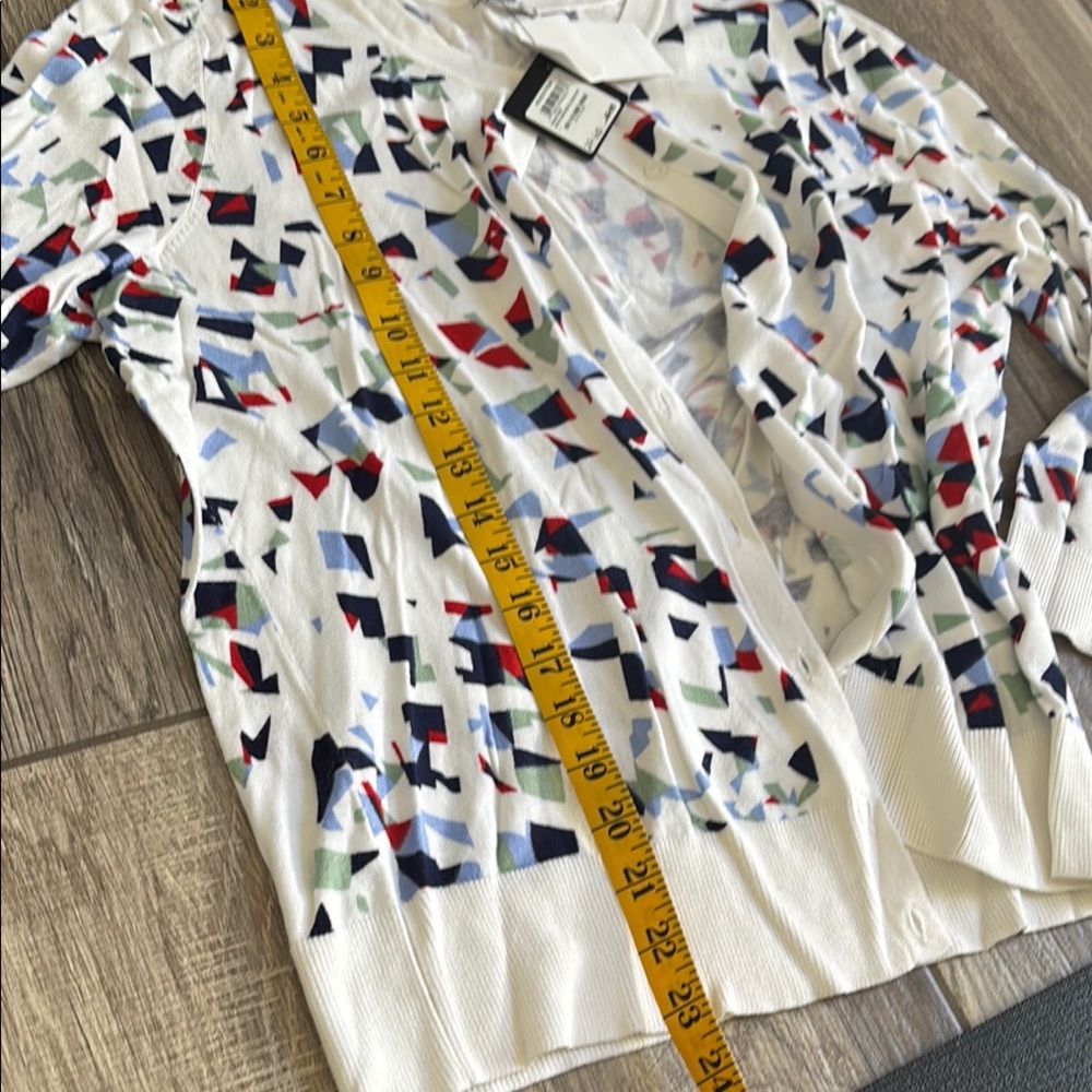 Nordstrom Multicolor Patterned Cardigan - Picture 6 of 7